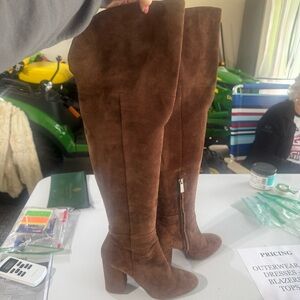 Kenneth Cole Suede Over-the-Knee Boots